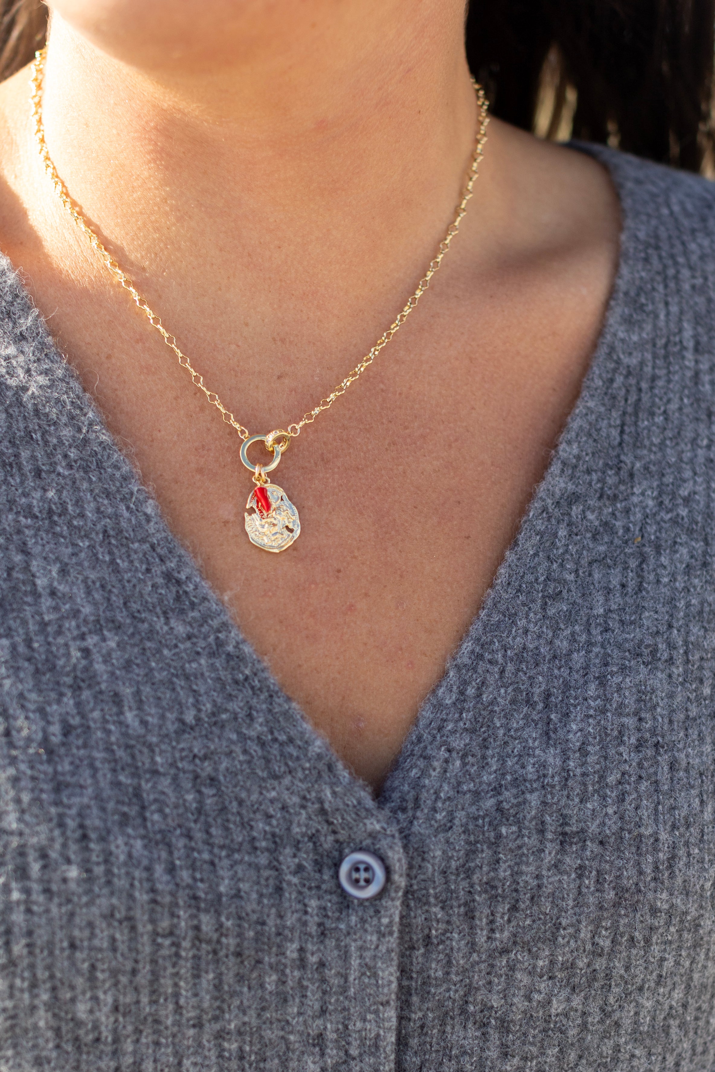 Italian Sweetheart Necklace