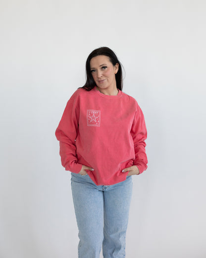 COASTAL POSTCARD CREWNECK