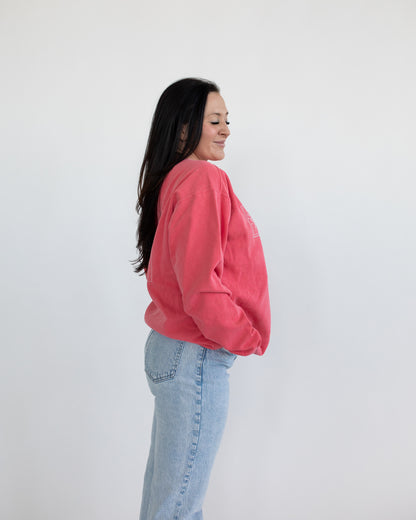 COASTAL POSTCARD CREWNECK