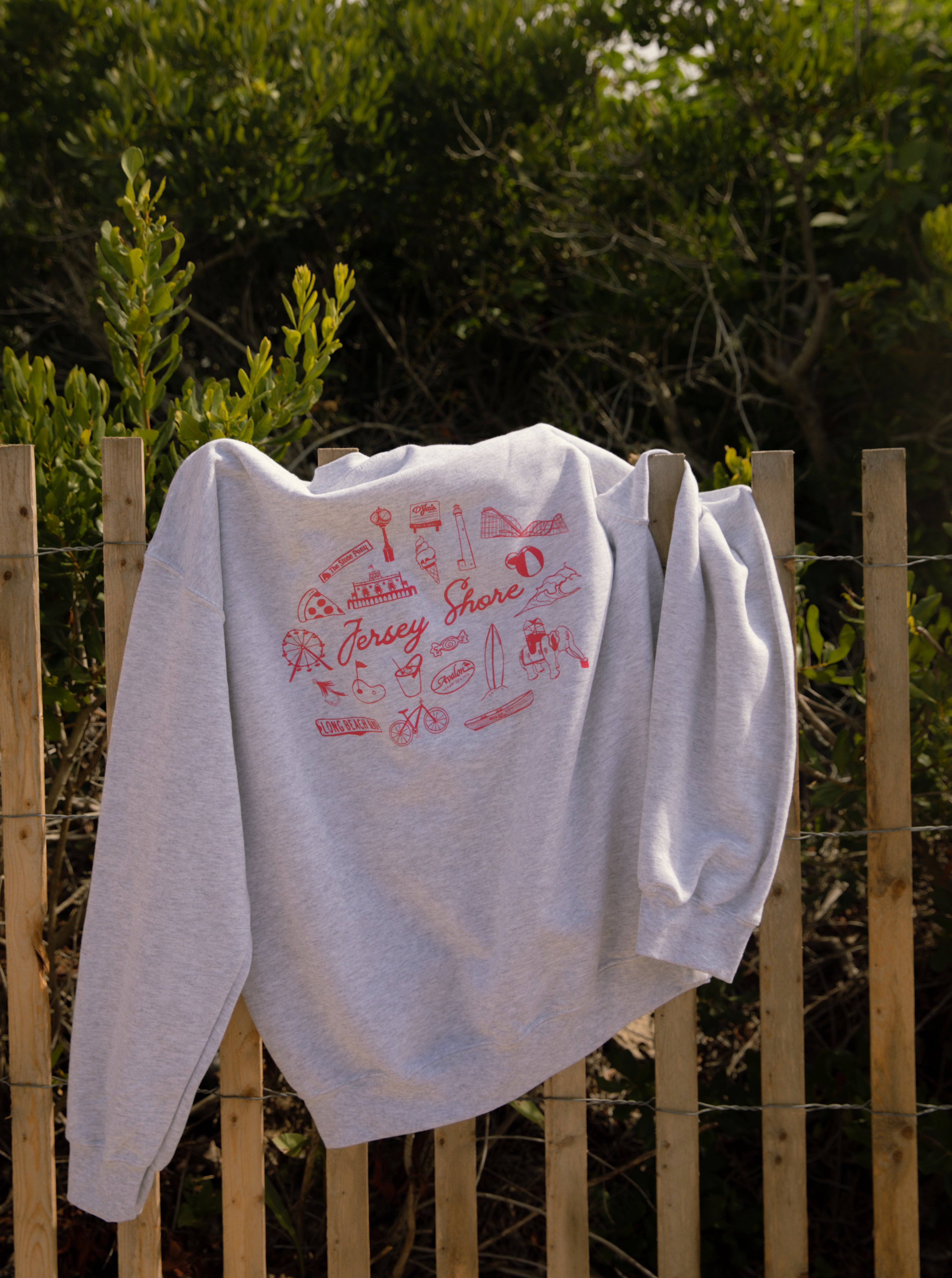 JERSEY SHORE CREWNECK