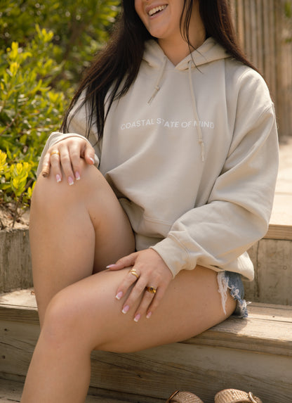 COASTAL STATE OF MIND DRAWSTRING HOODIE