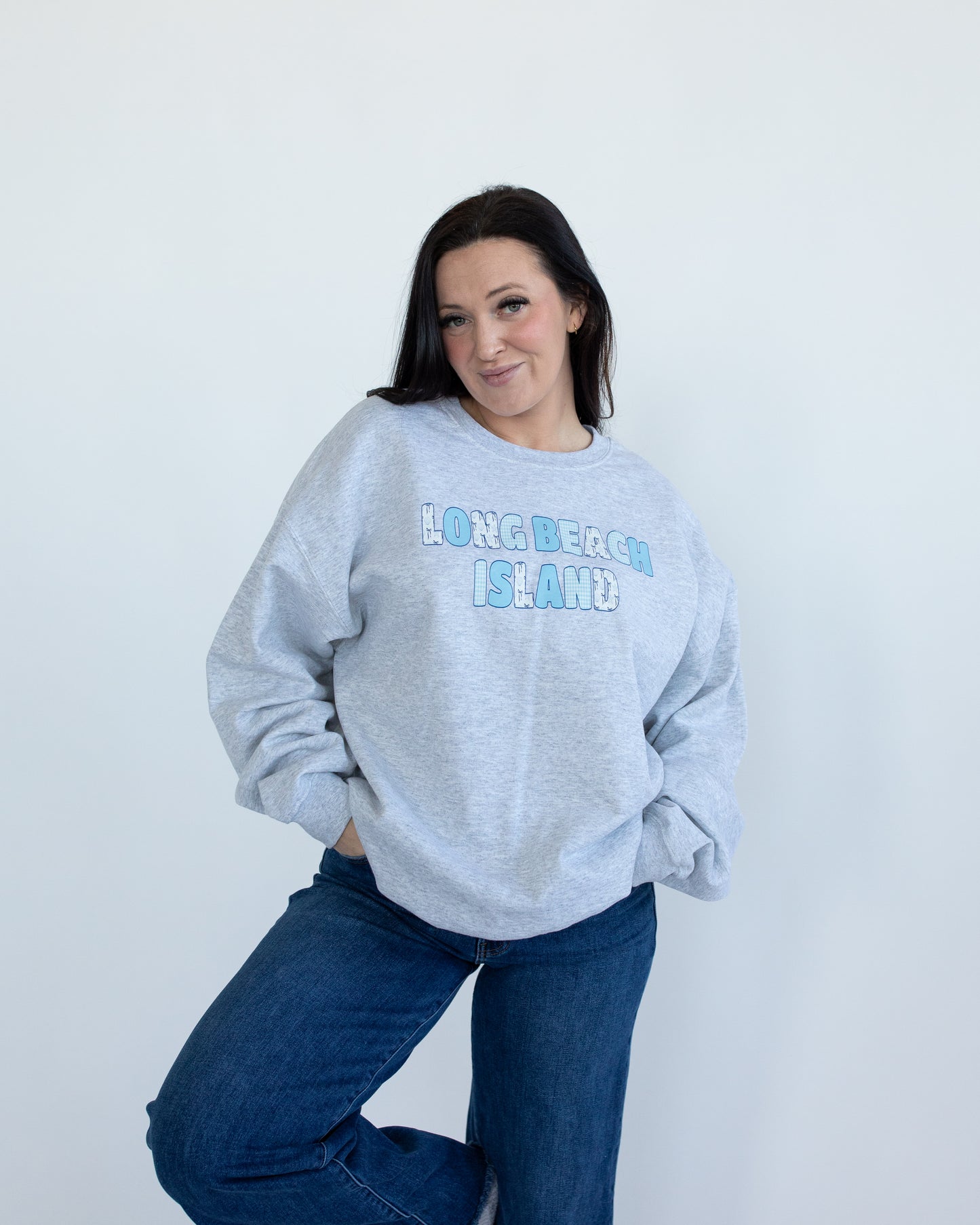 LONG BEACH ISLAND COASTAL CORE CREWNECK