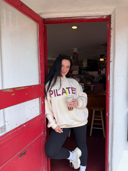 Pilates Polka Dot Mockneck