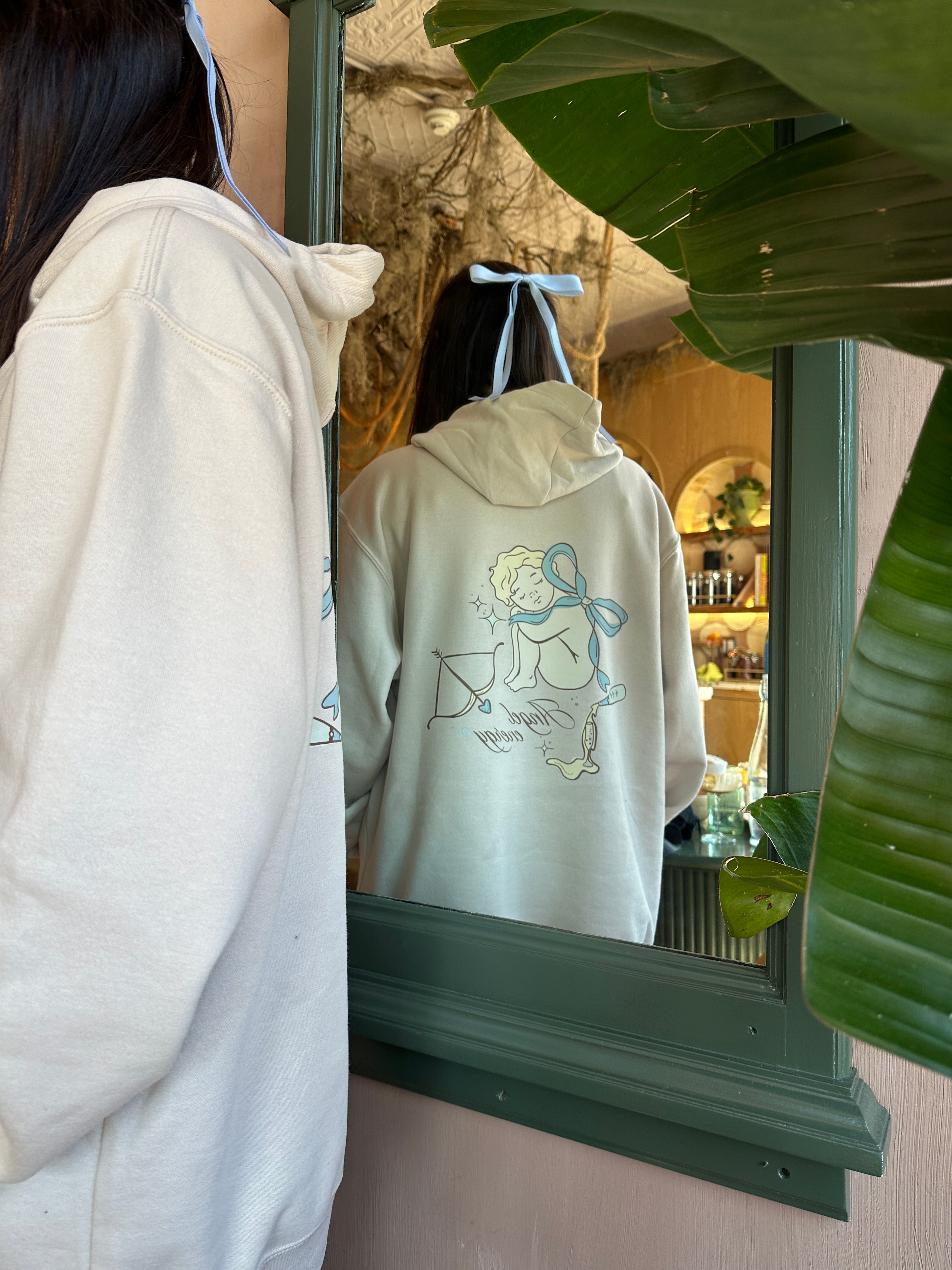 ANGEL ENERGY DRAWSTRING HOODIE