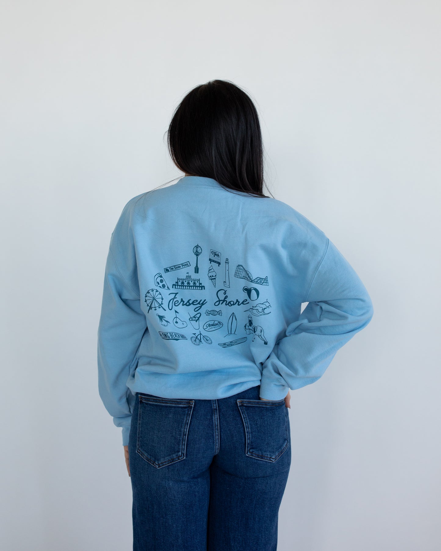 JERSEY SHORE CREWNECK