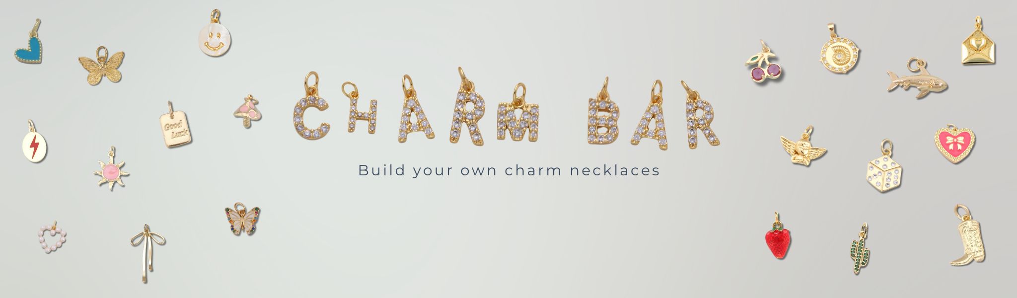 Trending charm bar necklace