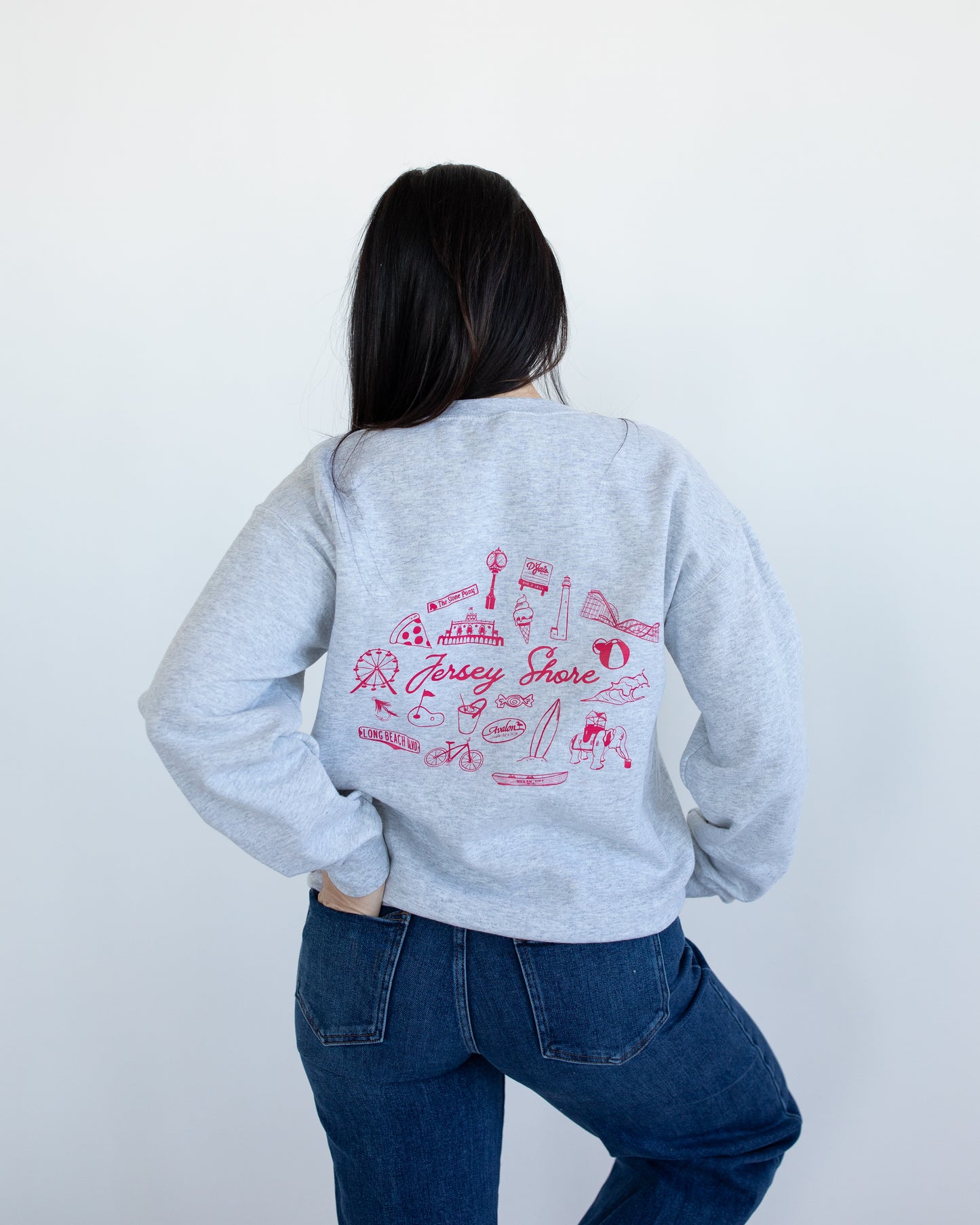 JERSEY SHORE CREWNECK