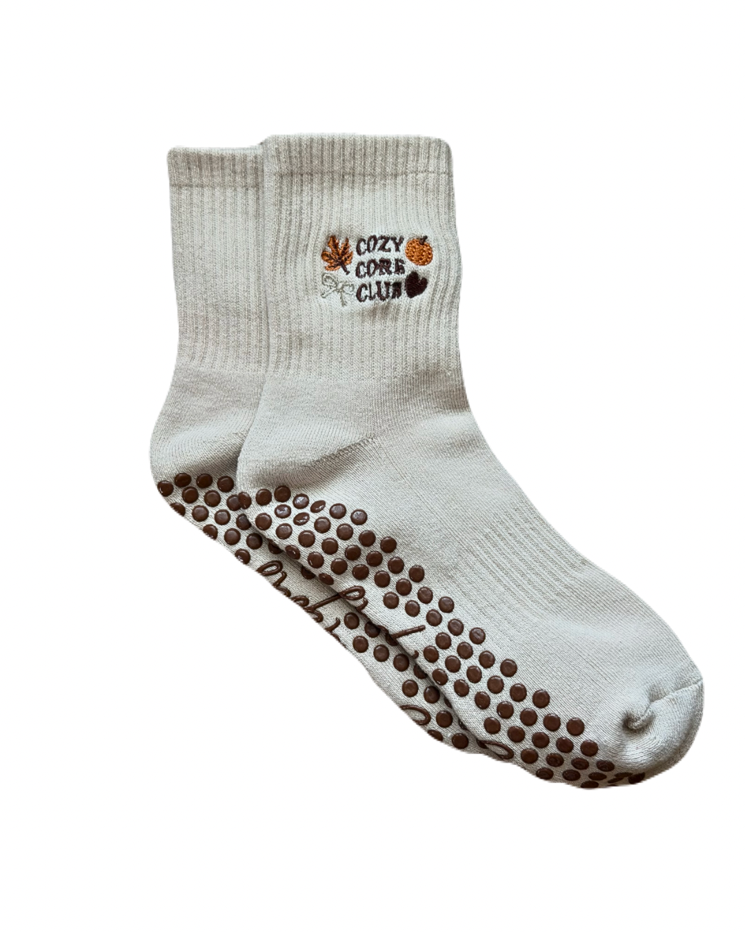 Cozy Core Club Grip Socks