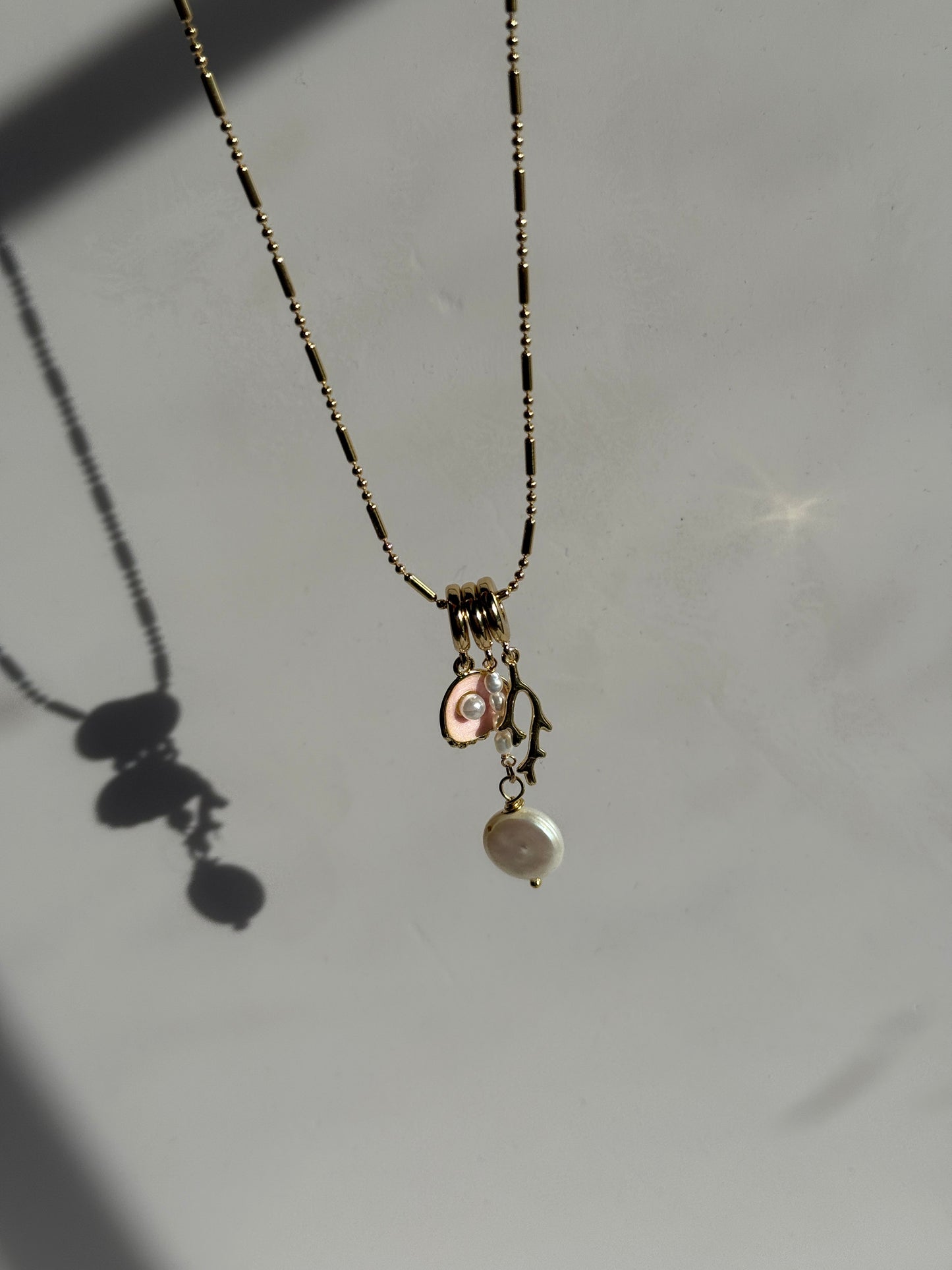 Golden Shoreline Necklace