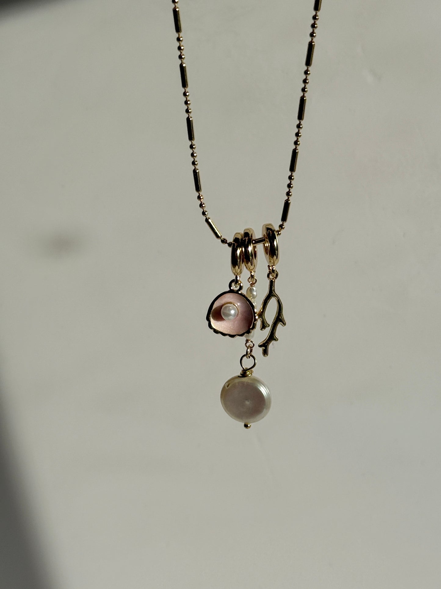 Golden Shoreline Necklace