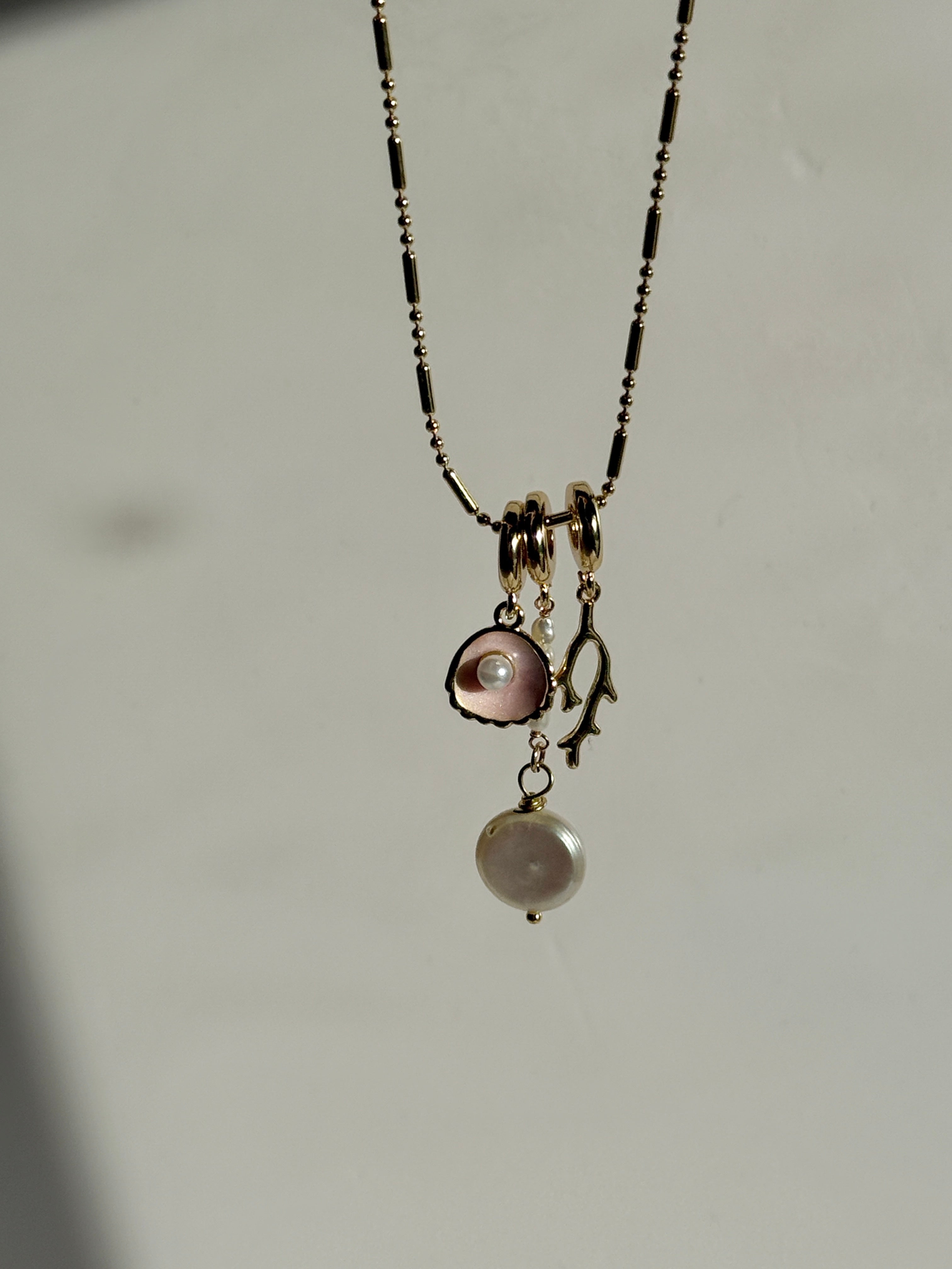 Golden Shoreline Necklace