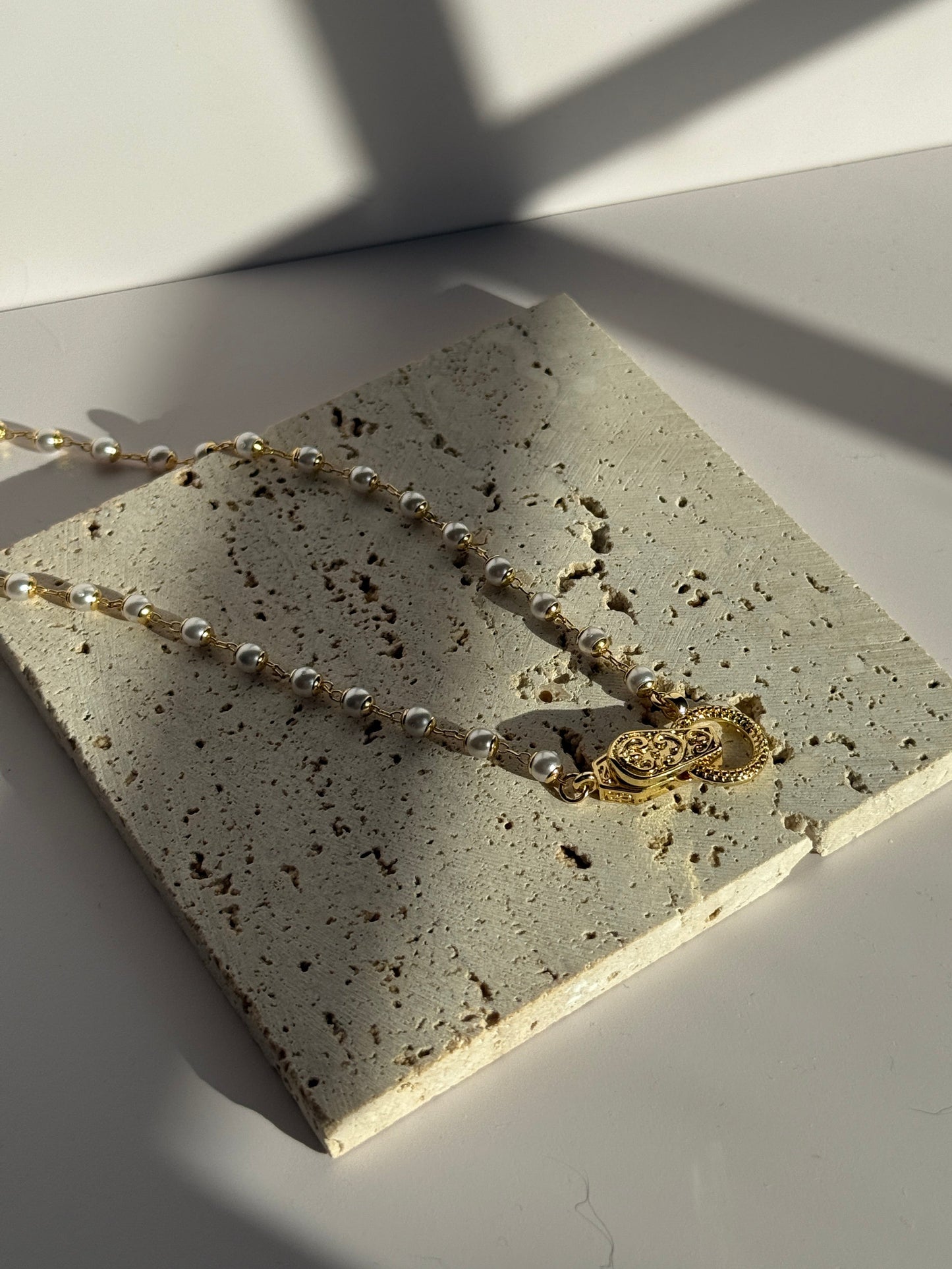 Luminous Pearl Necklace