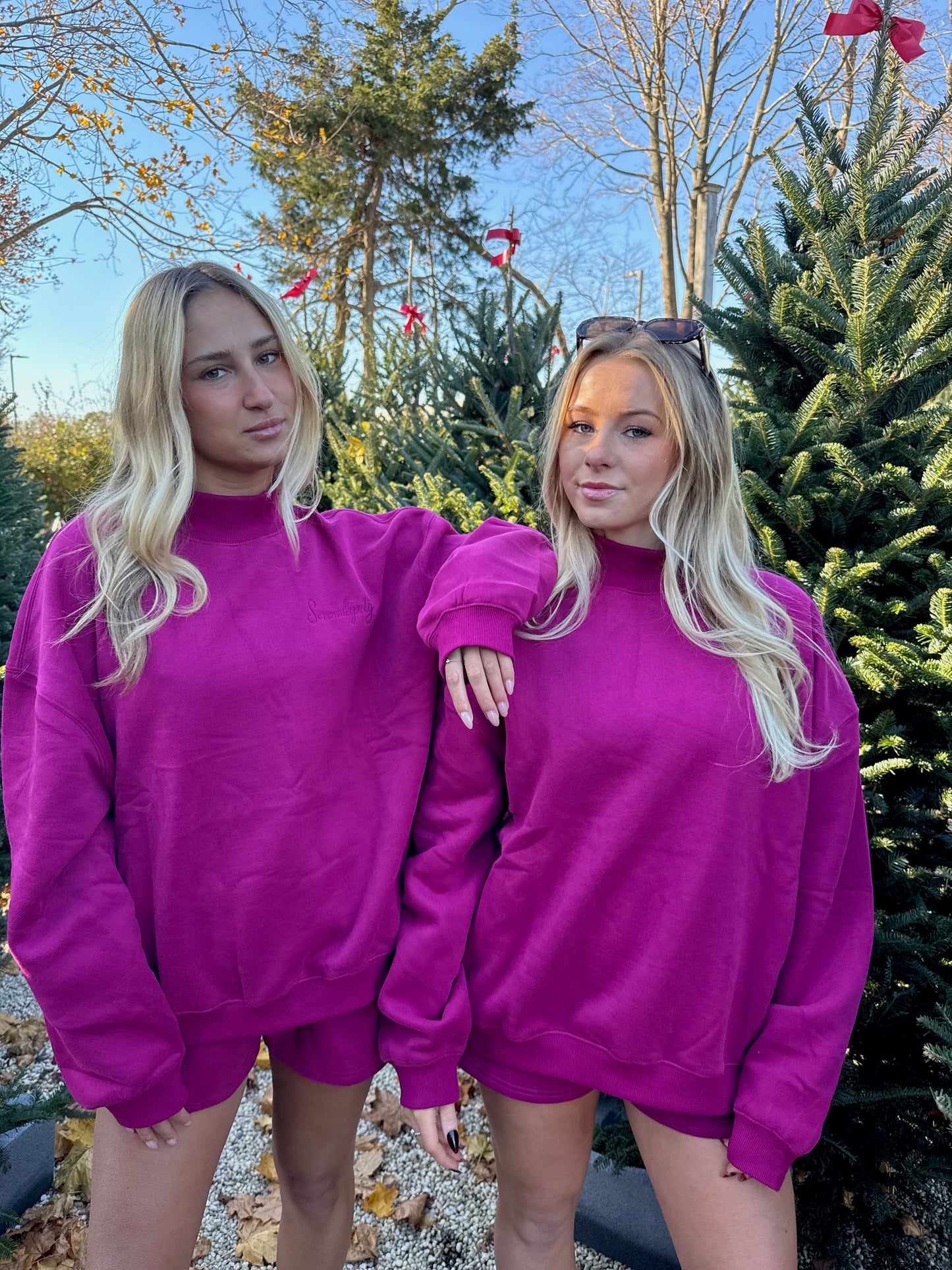 Serendipity Berry Mockneck