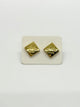 Authentic Louis Vuitton Buttons | Repurposed Gold Filled Earring Set