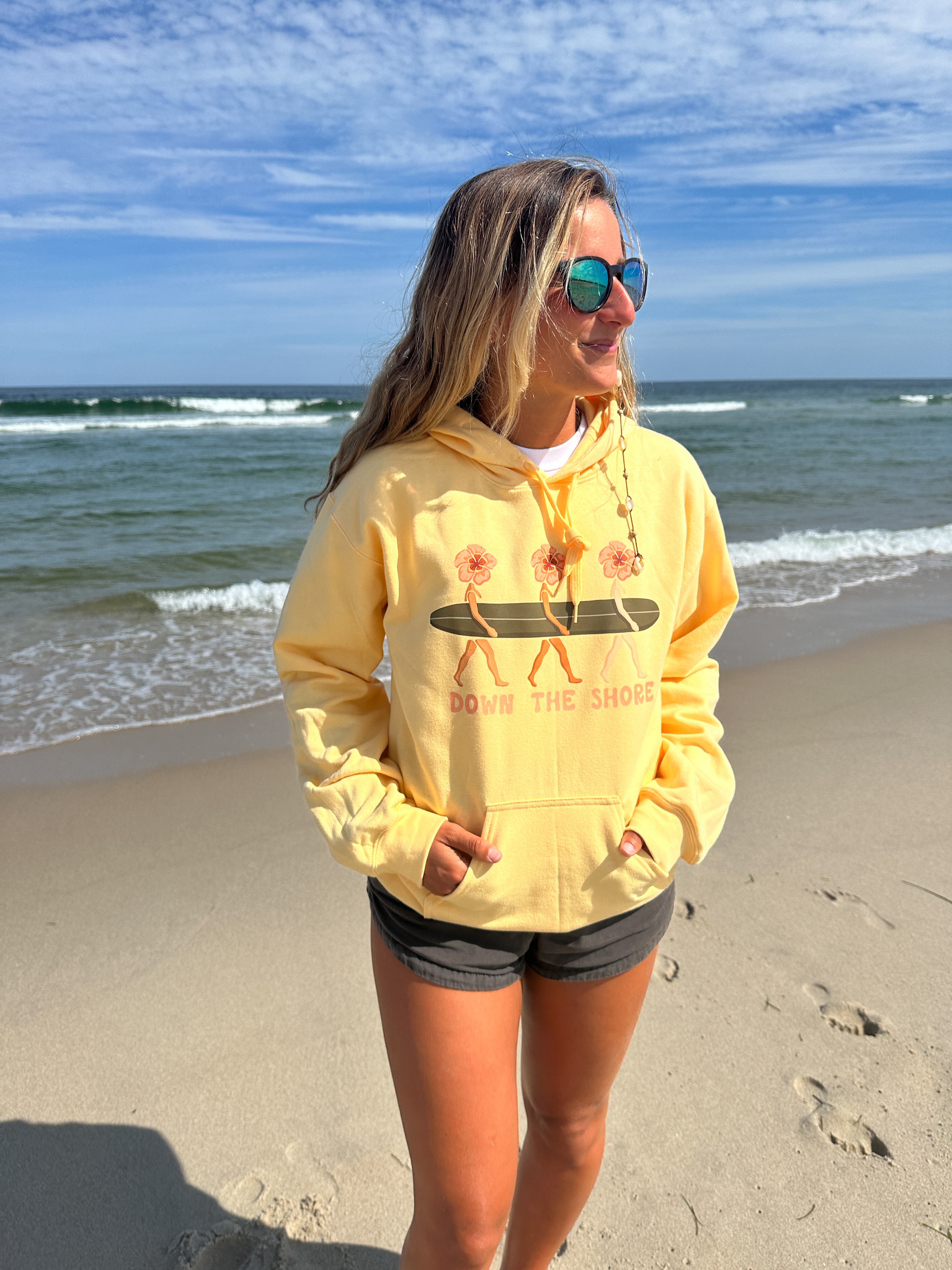 DOWN THE SHORE HOODIE