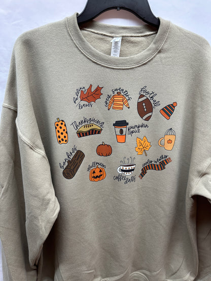 FALL STAPLES CREWNECK