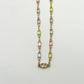 Authentic Dior Multi-Colored Chain | Reworked 16" Necklace