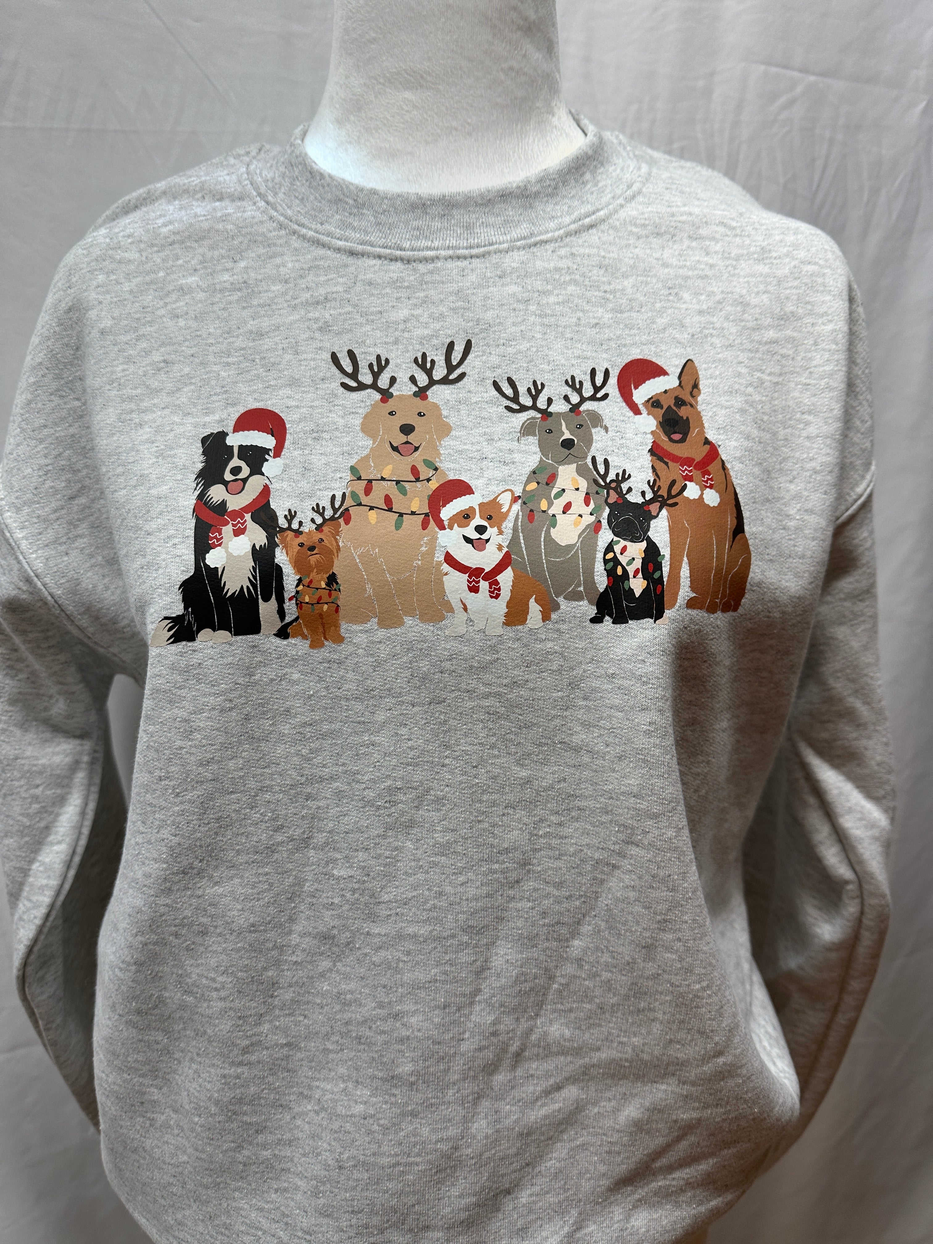 SANTA PAWS CREWNECK