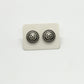 Authentic Chanel Buttons | Repurposed Silver Earring Set