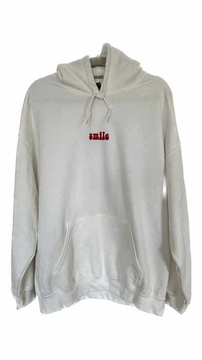 DO WHAT MAKES YOU SMILE DRAWSTRING HOODIE