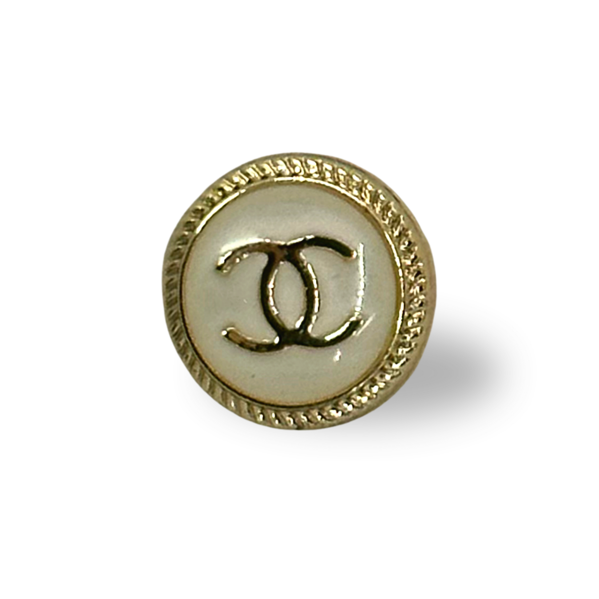 Authentic Chanel Button  Reworked Gold Earring Set – Serendipity Designs