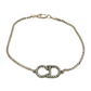 Authentic Dior Faux Pearl Pedant | Reworked Silver Bracelet