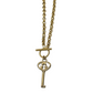 Authentic Gucci Key Pendant | Reworked Gold 16" Toggle Necklace