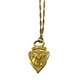 Authentic Gucci 'Man of Honor' Pendant | Reworked Gold 15" Necklace