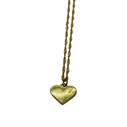  Authentic Louis Vuitton Heart Pendant