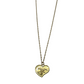 Authentic Prada Heart Pendant | Reworked Gold 15.5" Necklace