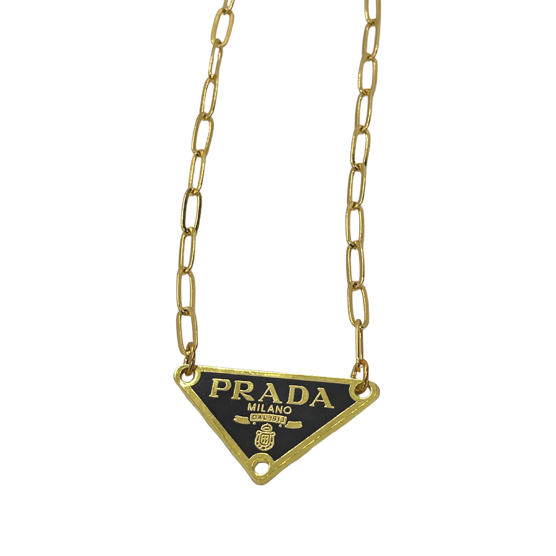 Prada online reworked necklace